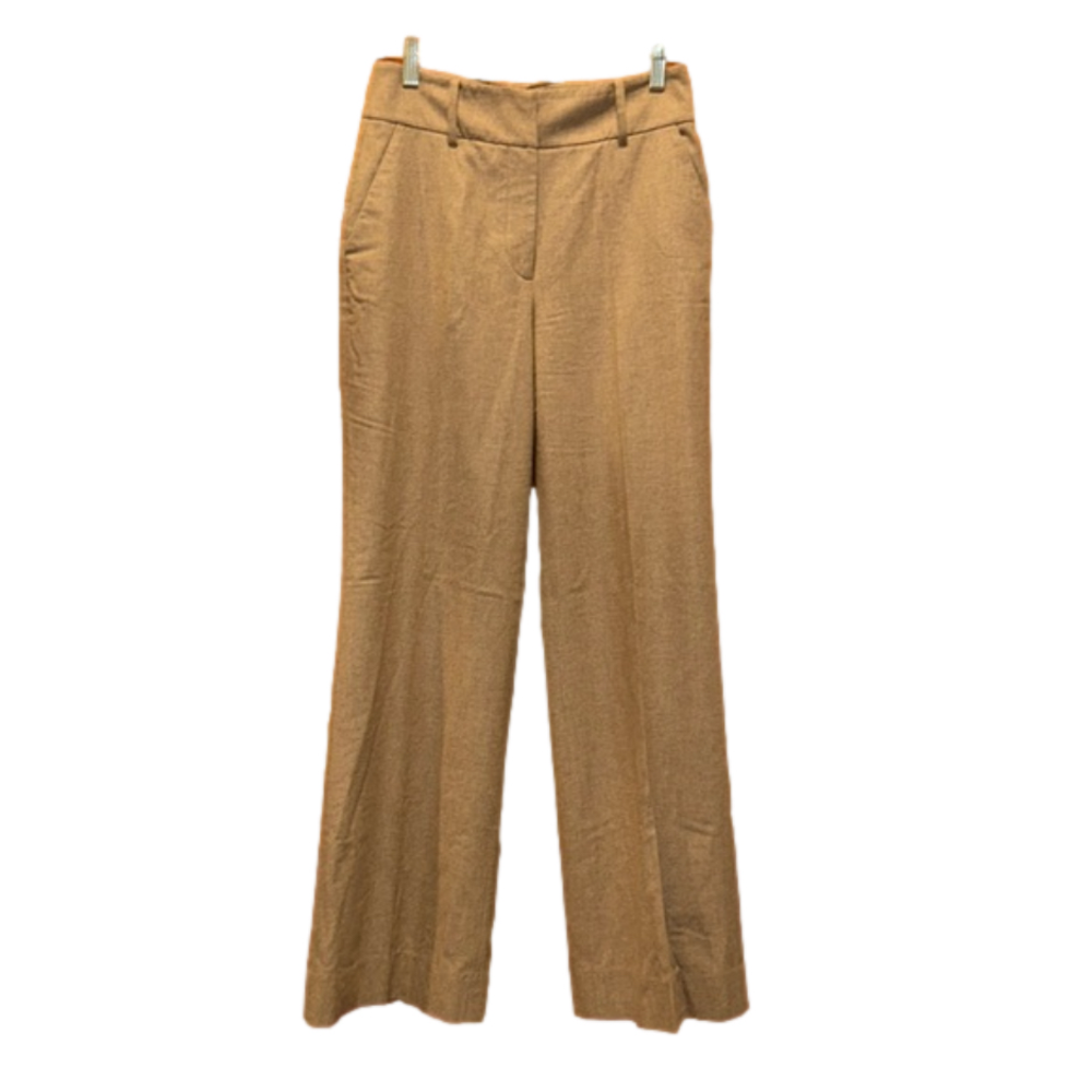 Agnona for Bergdorf Goodman Women's Beige Wool/Cashmere/Silk Dress Pants